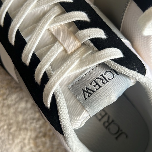 J.Crew Suede Black and White sneakers 9 - Picture 2 of 6